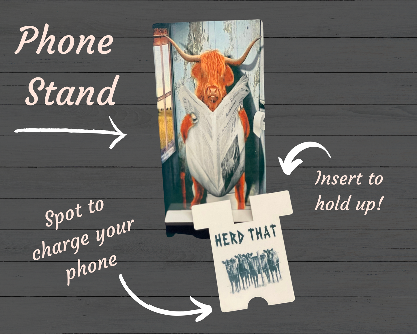 Herd That Phone Stand
