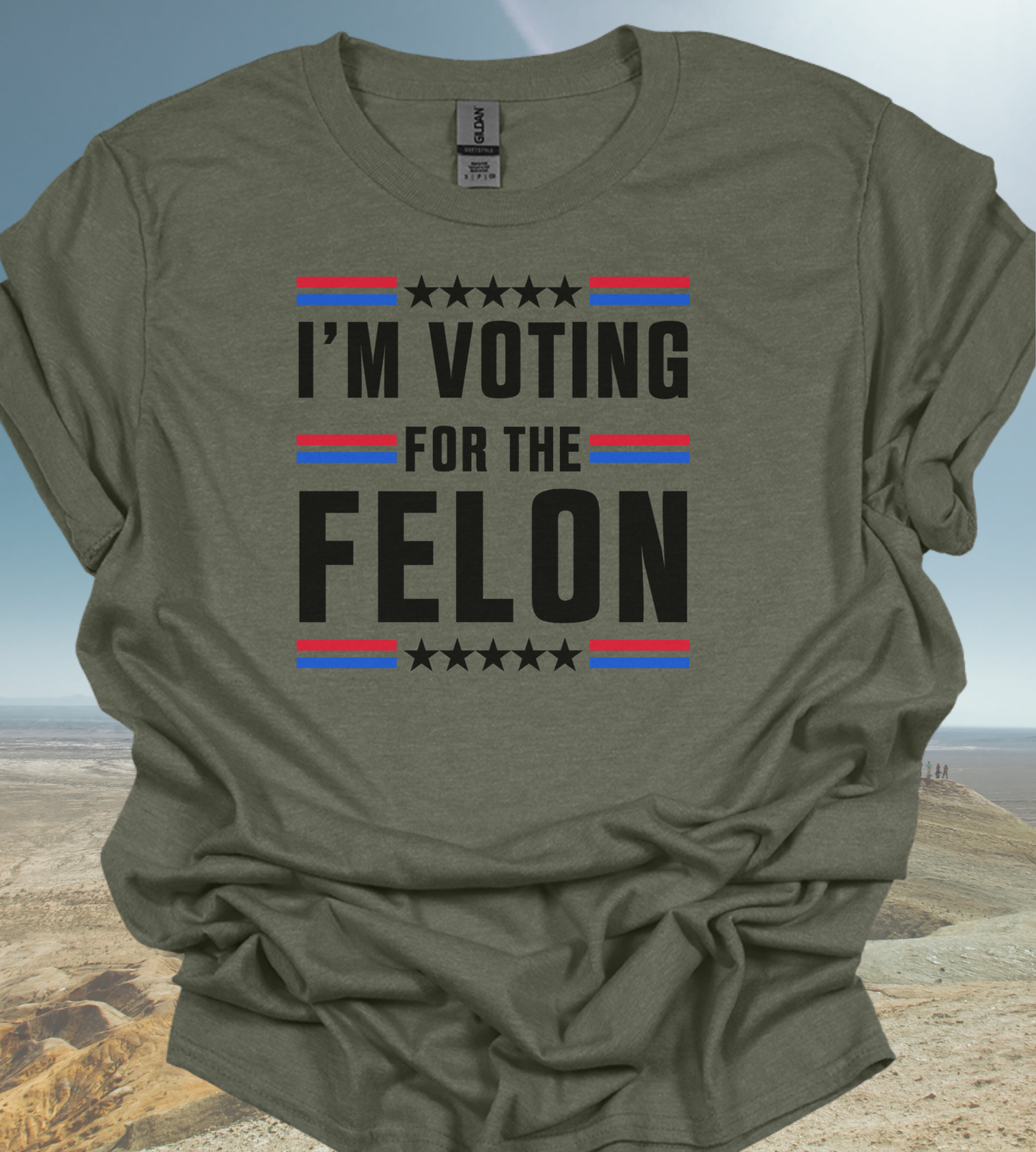 I'm Voting For The Felon Shirt 2024