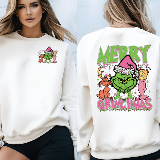 Merry Green Guy Crewneck