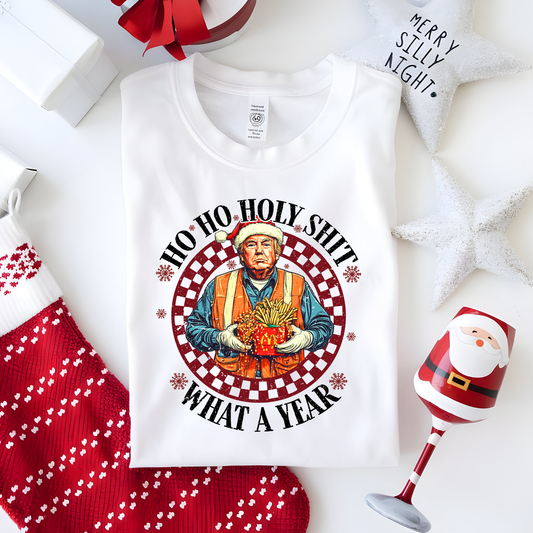 HO HO HO What a Year Shirt