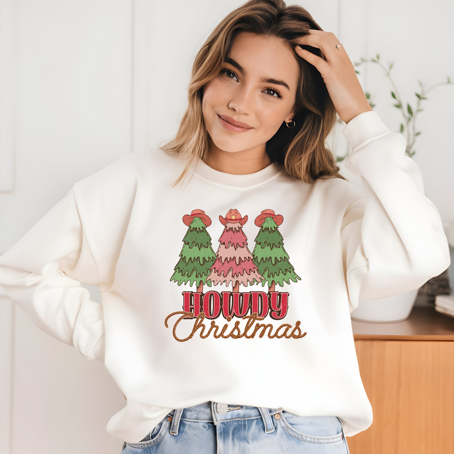 Howdy Christmas Crewneck