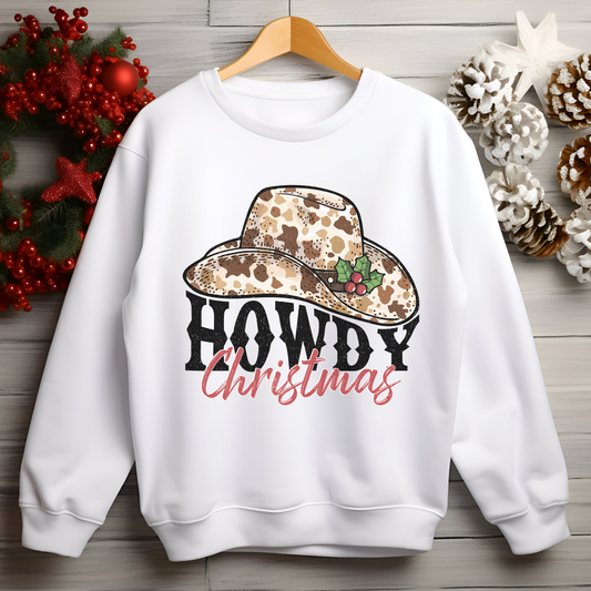 Howdy Christmas - Cowboy Hat