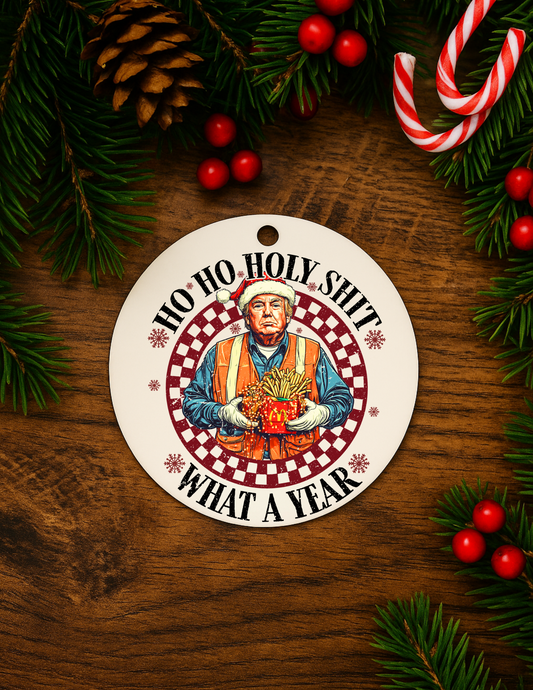 What a Year Ornament