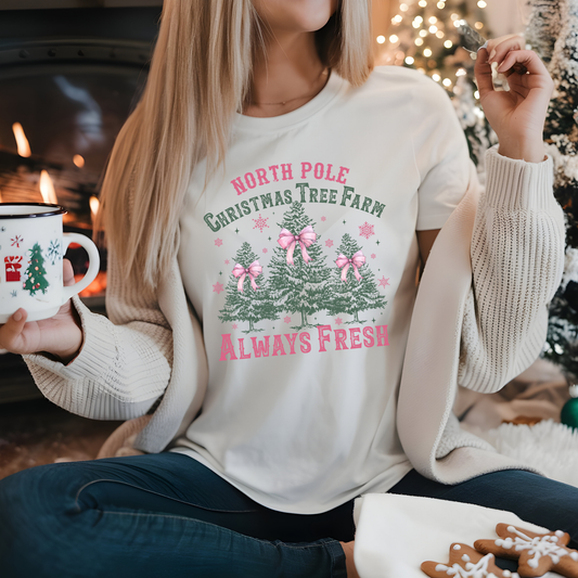 North Pole Christmas Tree Farm Shirt