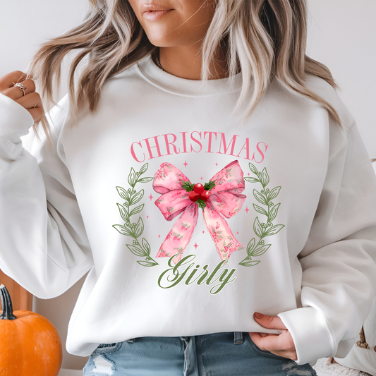Christmas Girly Crewneck