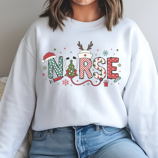 Holiday Nurse Crewneck