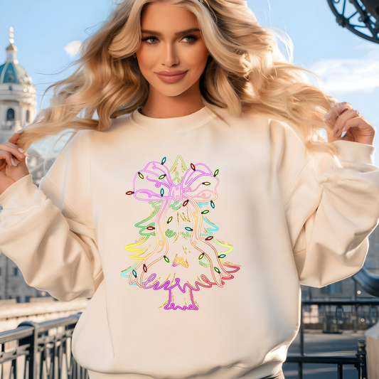 Bright Christmas Tree Crewneck