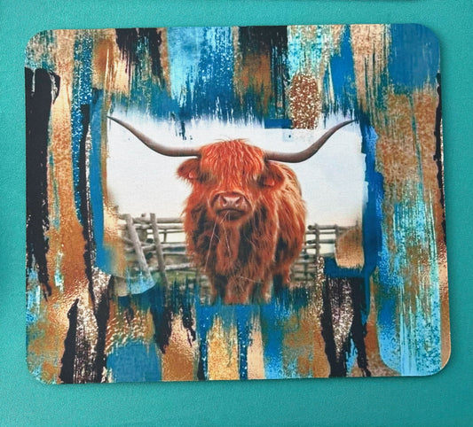 Bull Mouse Pad