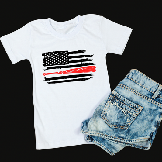 Baseball Flag Shirt
